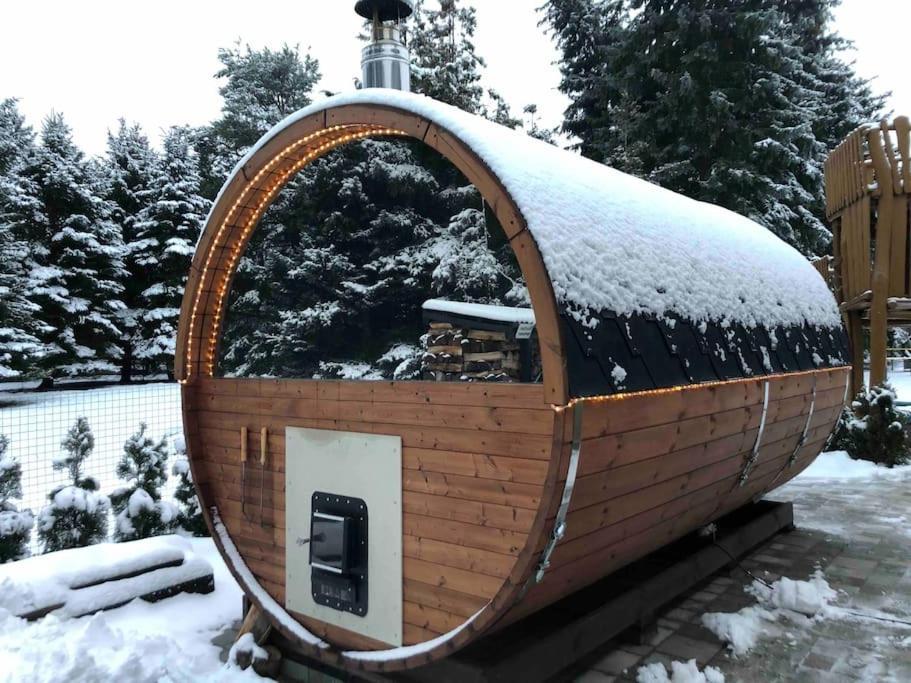 Fewo Hof-Idyll Mit Fasssauna / Spielplatz Fuer Kids Weisswasser Exterior photo